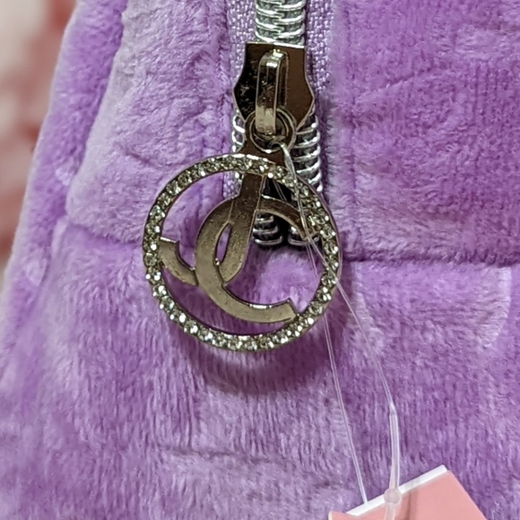 🆕 Juicy Couture Logo Travel Cosmetic Bag 💗 - Picture 5 of 6